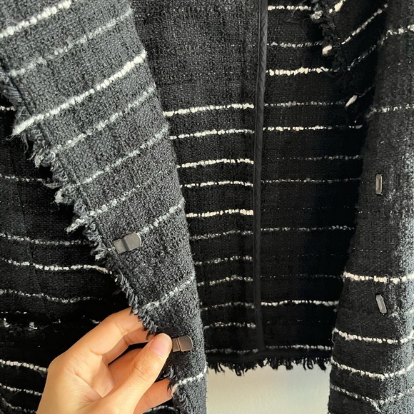 Isabel Marant Etoile Tweed Blazer Jacket Size 38 - Picture 7 of 12